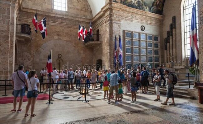 a0 Guided Santo Domingo city tour, showcasing historic landmarks, vibrant streets, and colonial architecture, including key attractions like the Zona Colonial, Cathedral of Santa María la Menor, and local markets, offering an immersive exploration of the capital's rich cultural heritage.