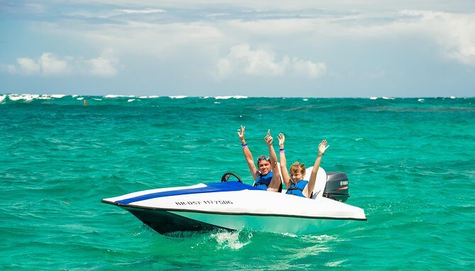 Exciting aquatic adventure featuring a combination of sailing splash activities, speed boat rides, snorkeling explorations, and relaxing catamaran cruises, offering a diverse range of experiences on the water with vibrant marine life and stunning ocean views