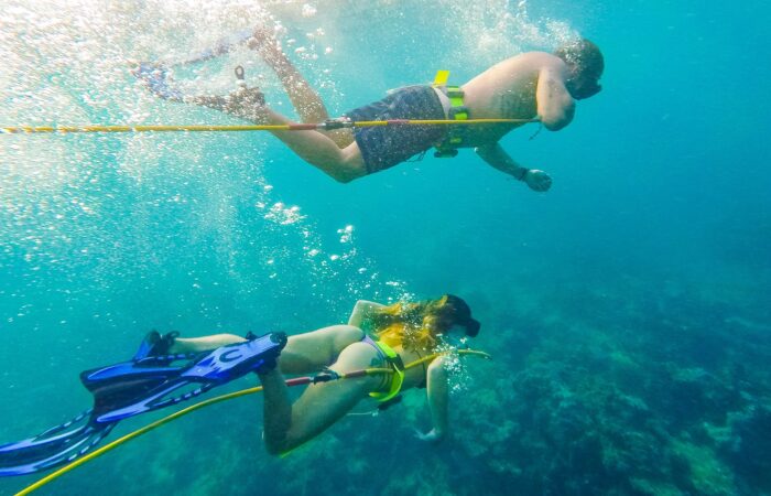 Explore Punta Cana with our combo: Hookah Diving in Bávaro’s reefs and a lively Power Cruise Party Boat for an unforgettable day!