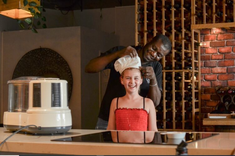 Hands-on Chocolate Master Class, teaching participants how to craft rich, artisanal chocolate from cacao beans, with techniques for tempering, molding, and flavoring.