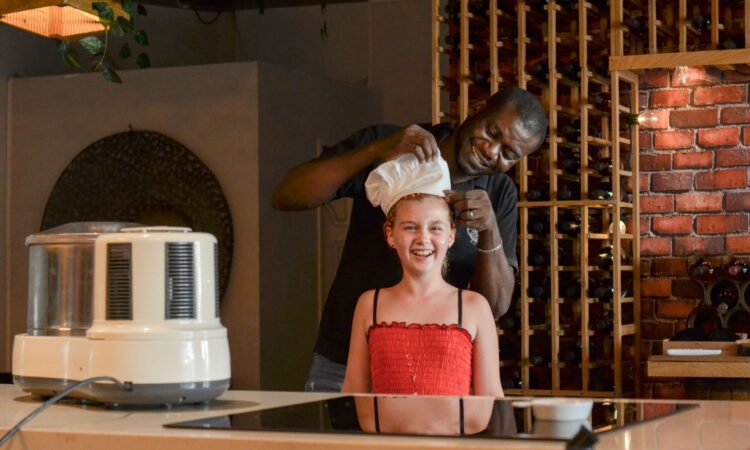 Hands-on Chocolate Master Class, teaching participants how to craft rich, artisanal chocolate from cacao beans, with techniques for tempering, molding, and flavoring.