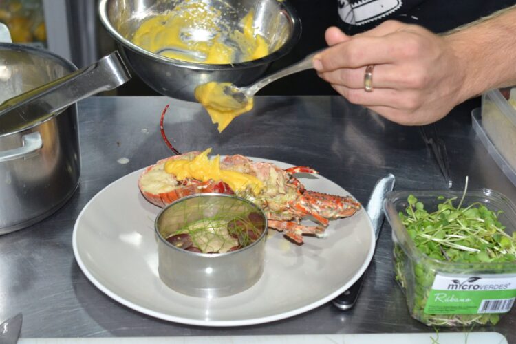 Expert-led Lobster Master Class, offering step-by-step guidance on preparing and cooking fresh lobster, including cleaning, seasoning, and plating techniques for a gourmet seafood experience.