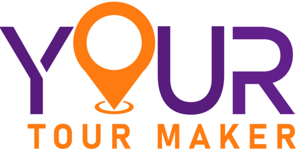 our Tour Maker logo featuring a modern, professional design symbolizing travel and personalized tour services.